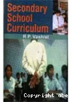 Secondary school curriculum