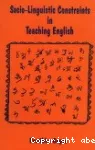 Socio-linguistic constraints in teaching english