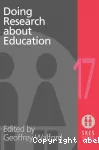 Doing Research about Education