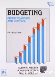 Budgeting: profit planning and control