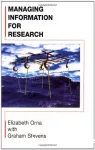 Managing Information for Research