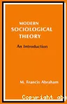 Modern Sociological theory
