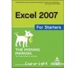 Excel 2007 : For Starters