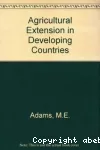 Agriculture extension in developing countries