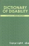 Dictionary of disability