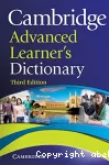 Cambridge Advanced Learner's Dictionary