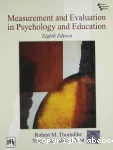 Measurement and Evaluation in Psychology and Education